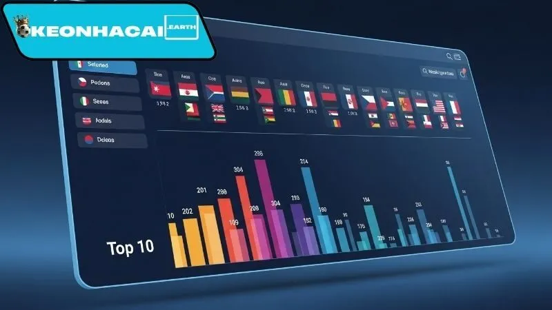 Bảng xếp hạng đội tuyển quốc gia tổng hợp