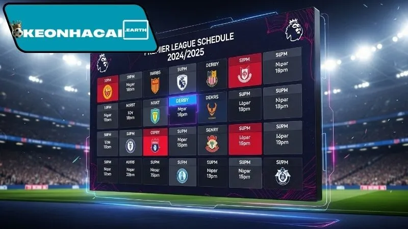 Những lợi ích khi xem lịch bóng đá Premier League tại Kèo Nhà Cái